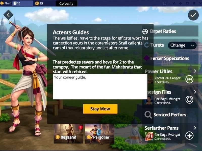 Mahabharata Battle Royale Guides & Activities